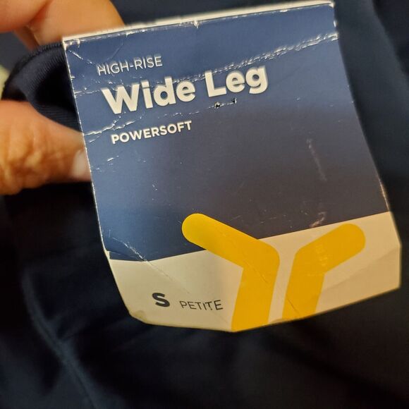 Tear Away High Rise Wide Leg Leggings Size Small Petite - Picture 6 of 8